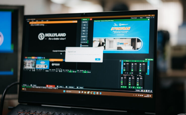  Behind the Scene: Prasiddha ID Mendukung Syukuran Peresmian Kantor BRIDS dengan Live Streaming Profesional